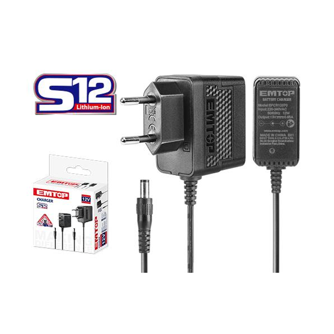 شاحن بطارية 12V