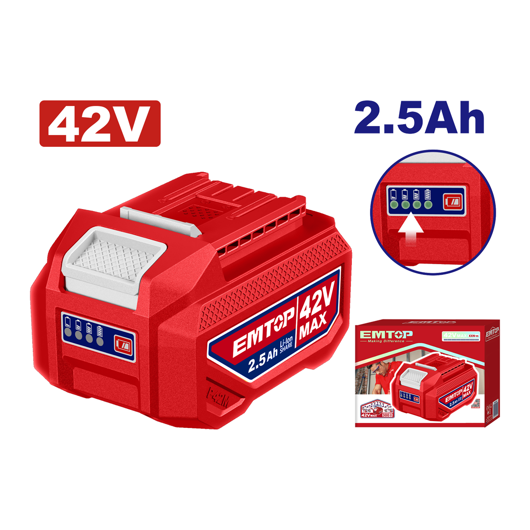 بطارية 42V/2.5A