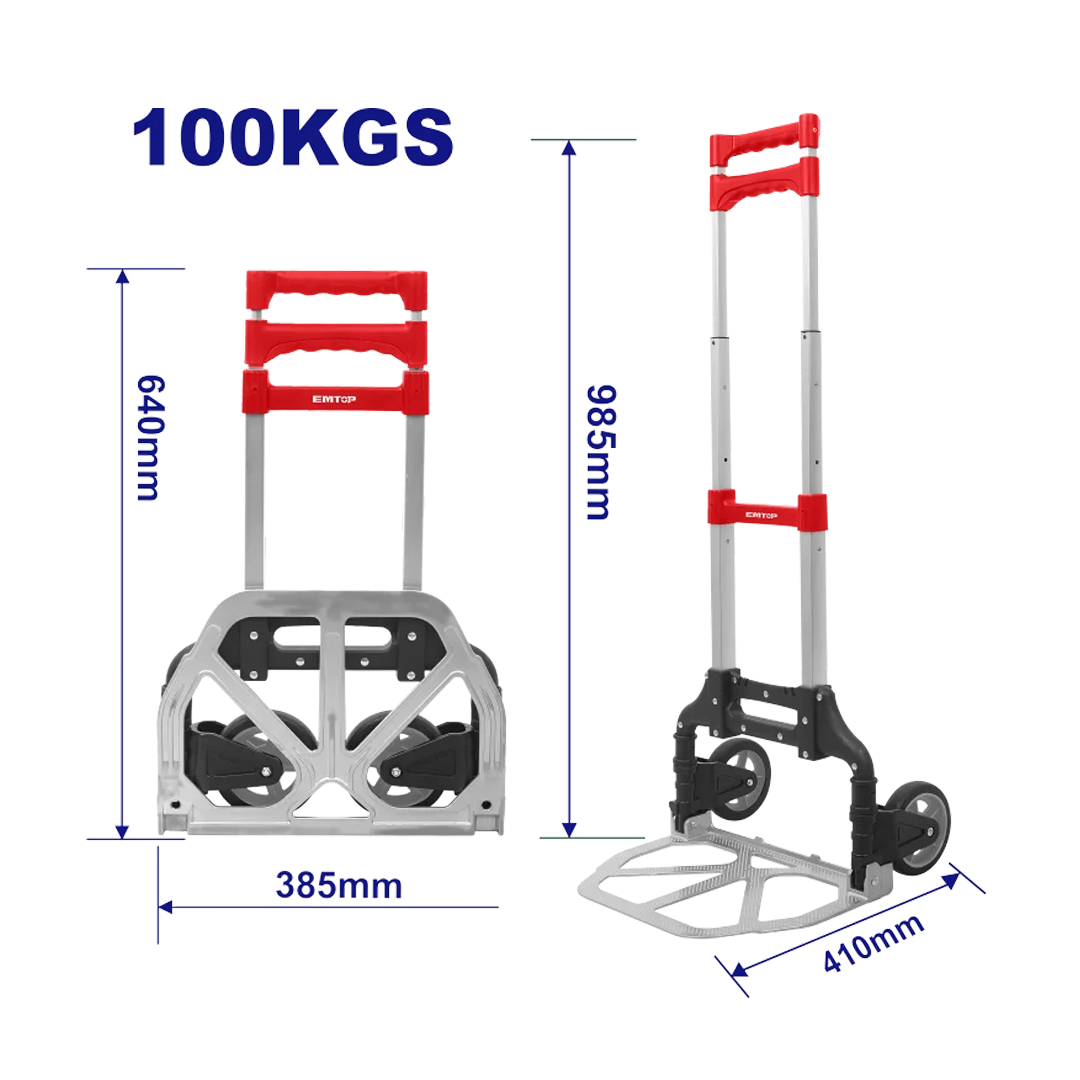 عربة نقل بضائع قابلة للطي 100kg