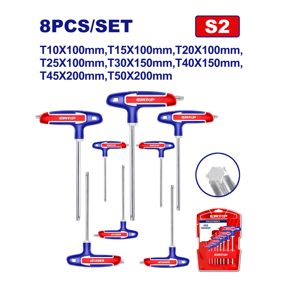 طقم الن T توركس - 8 قطع