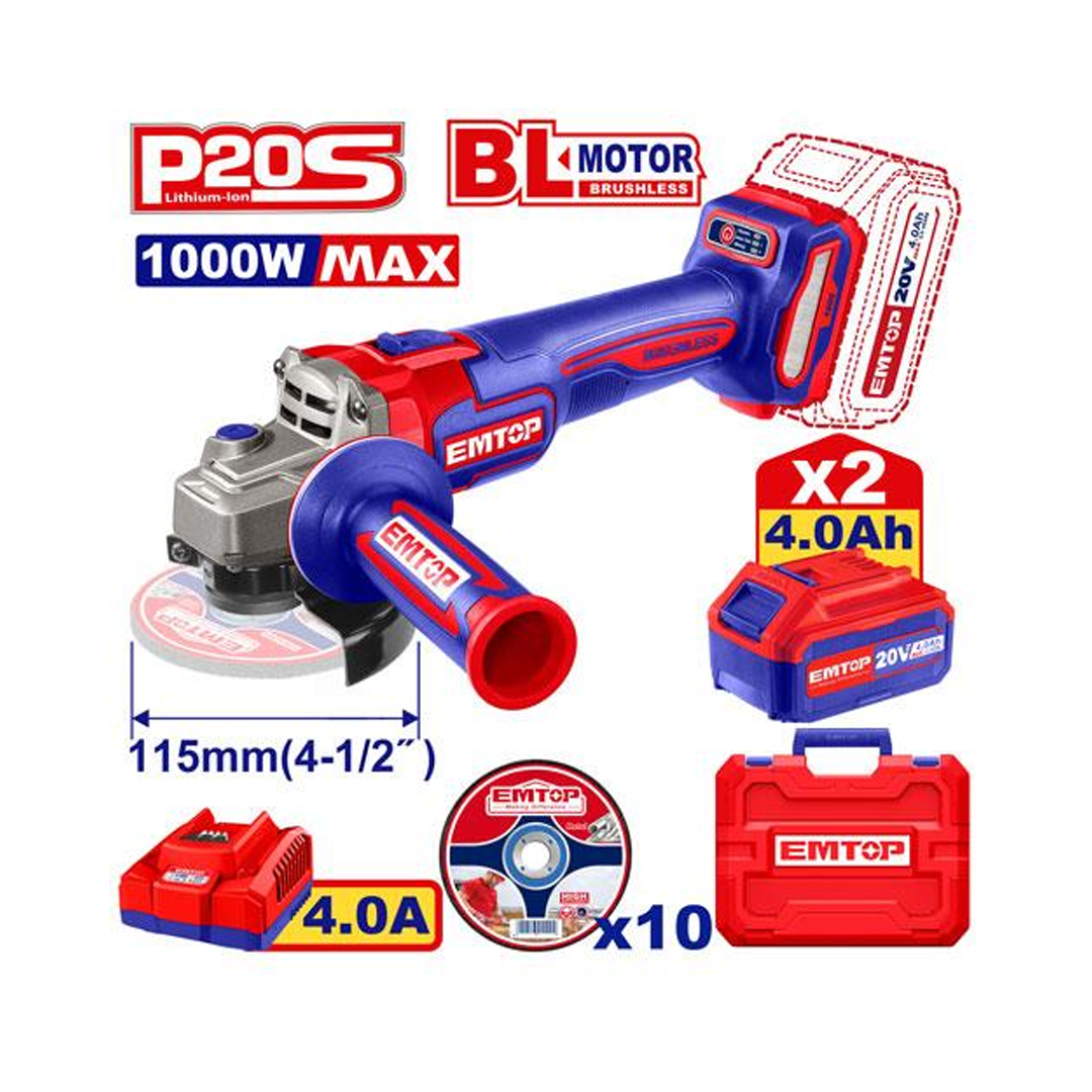 صاروخ 2 بطارية 3 سرعات 4A/20V - 1000W