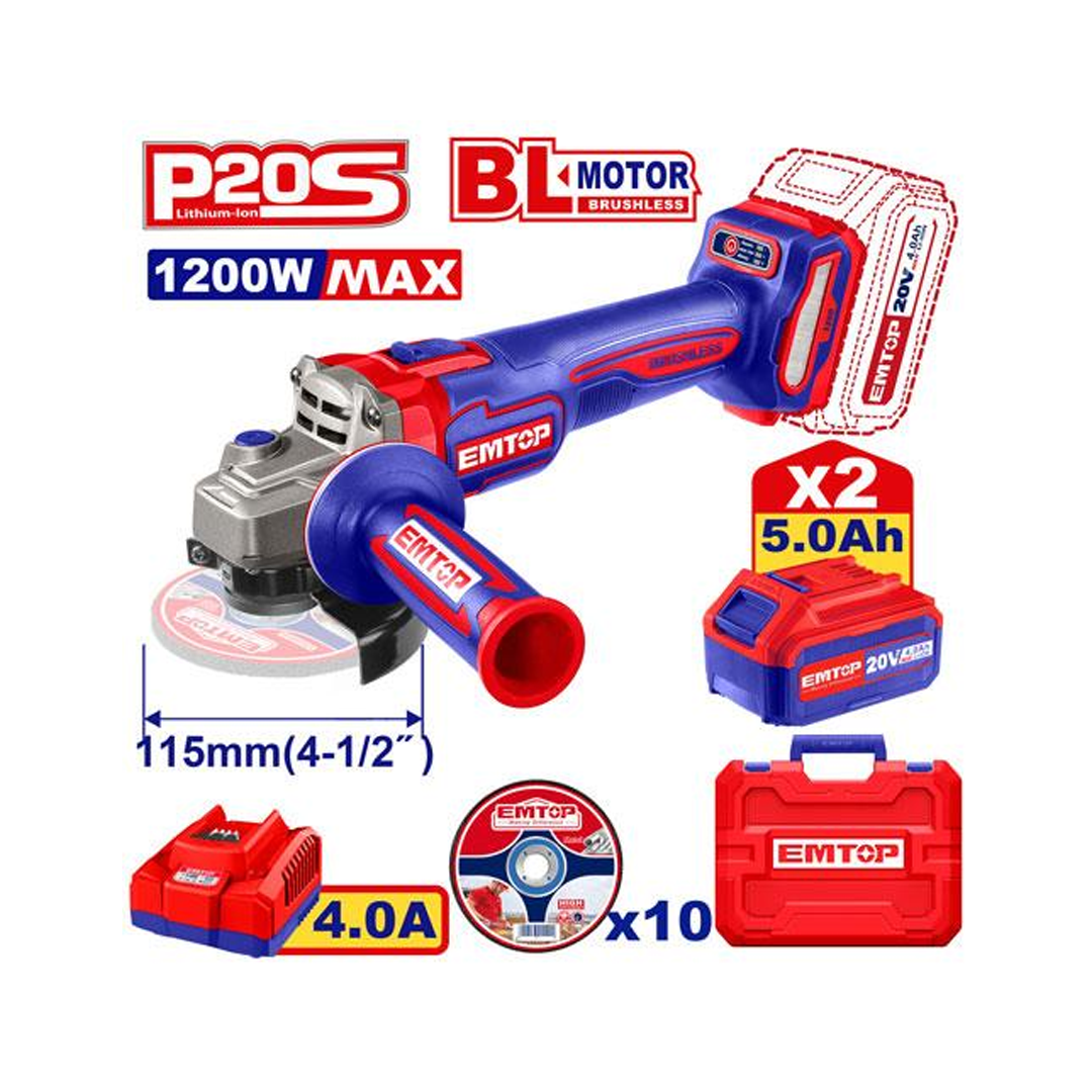 صاروخ 2 بطارية 3 سرعات 20V/5A - 1200W