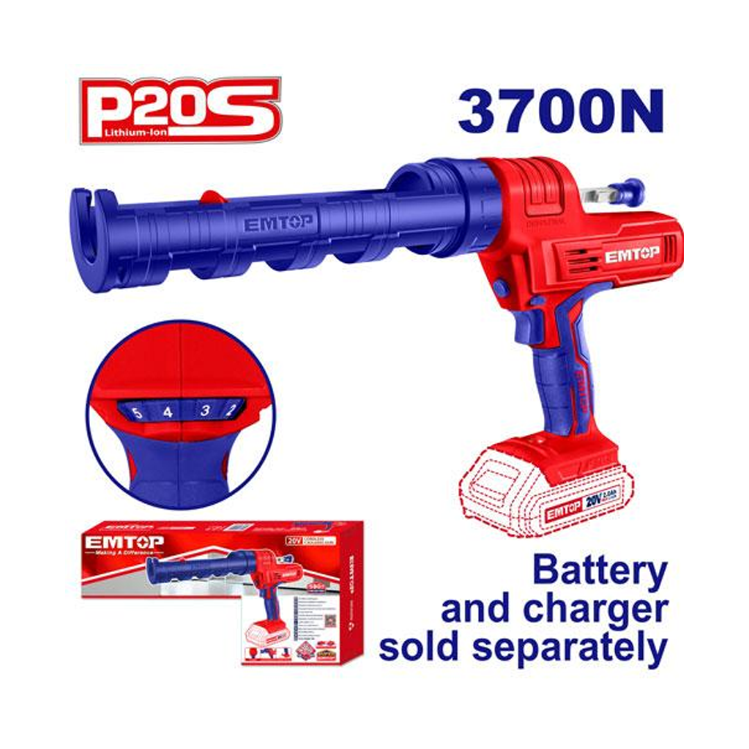 فرد سيليكون بطارية 3700N - 20V- (جسم فقط)