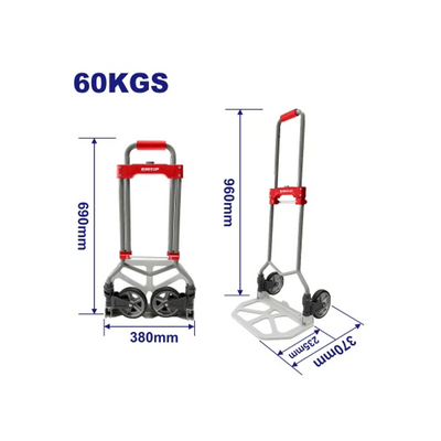 عربة نقل بضائع قابلة للطي 60kg