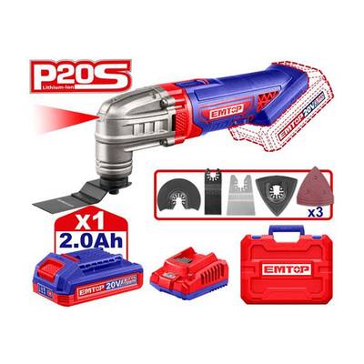منشار ترددي بطارية سوبر - سرعات - 20V/2A