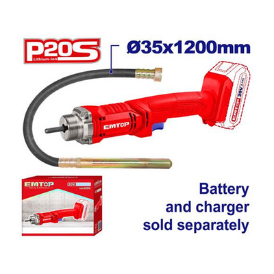 رجاج باطون بطارية 20V - (جسم فقط)